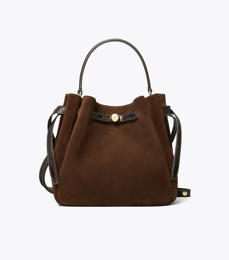 Romy Suede Bucket Bag