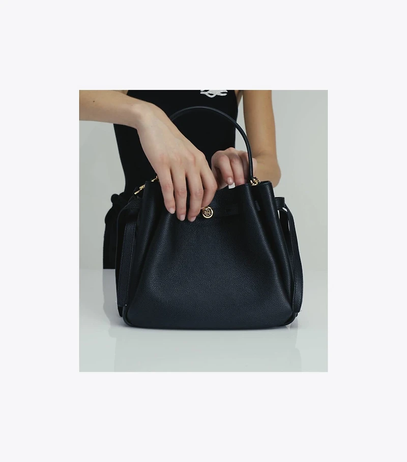 Romy Suede Bucket Bag