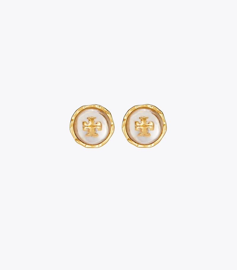 Roxanne Circle-Stud Earring