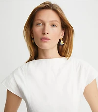 Roxanne Geo Drop Earring