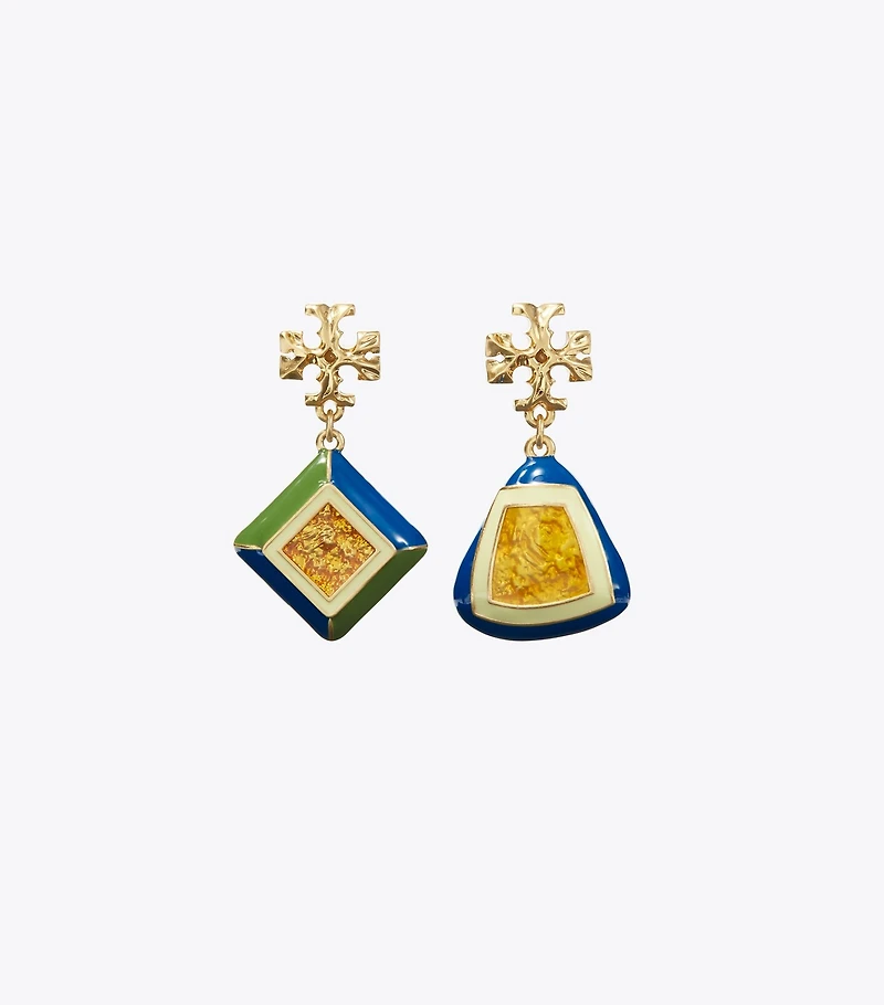 Roxanne Geo Drop Earring