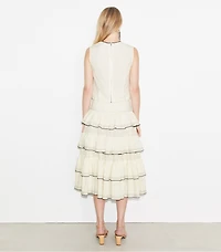 Ruffle Cotton Skirt