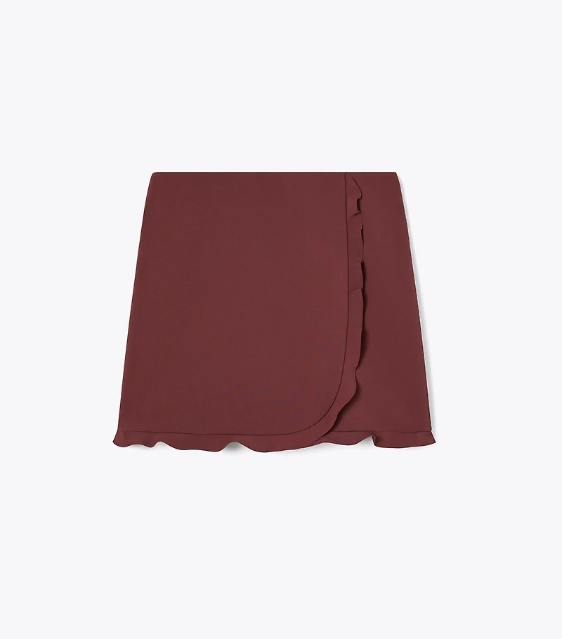 Ruffle Stretch Golf Skirt