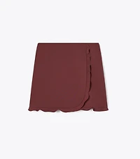 Ruffle Stretch Golf Skirt