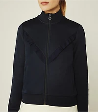 Ruffle Track Jacket