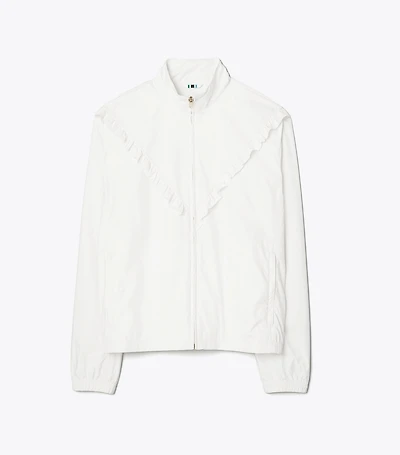Ruffle Windbreaker