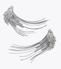 Runway Pavé Serif T Earrings