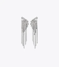 Runway Pavé Serif T Earrings