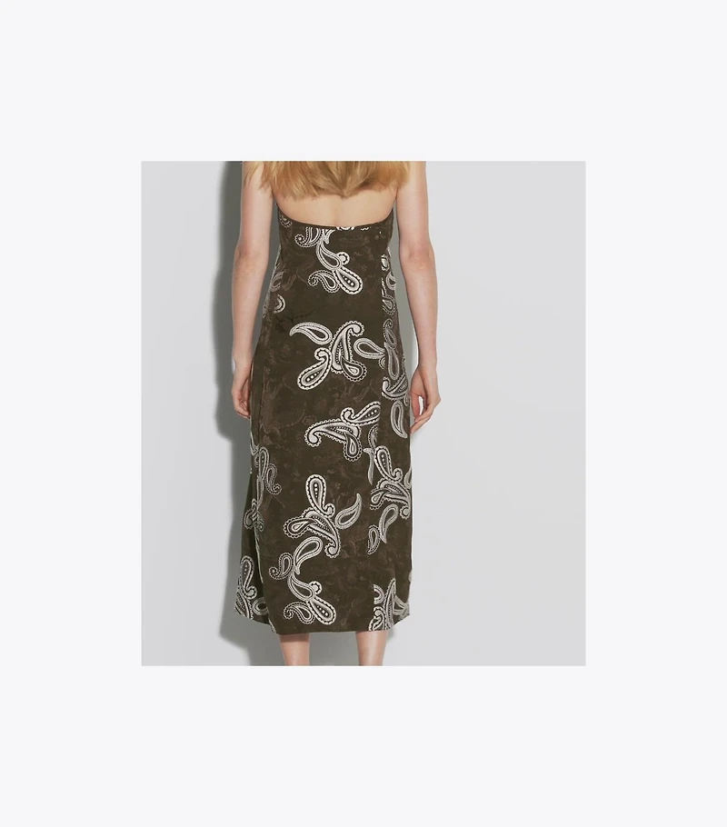 Satin Halter Dress