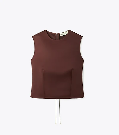 Satin Shell Top