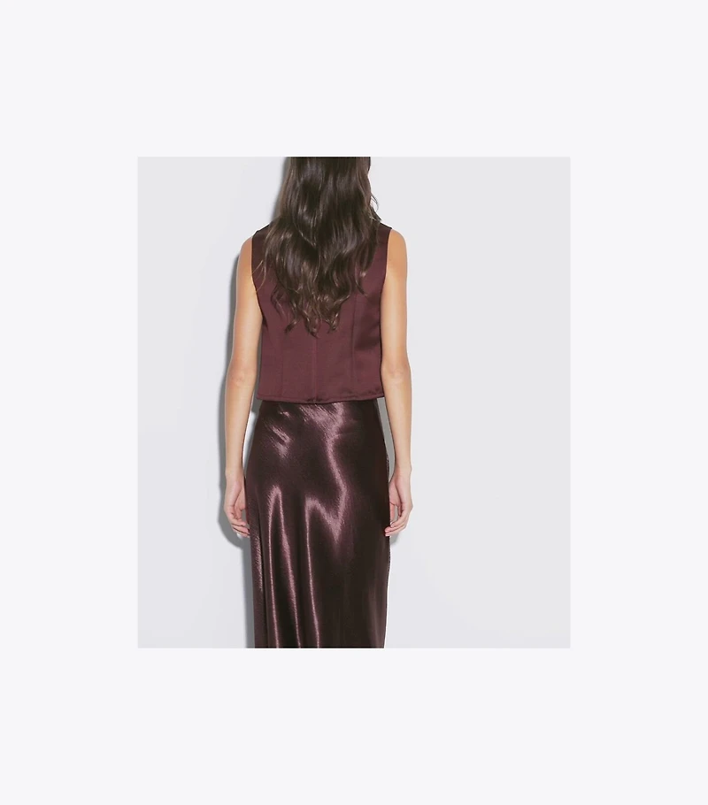 Satin Shell Top