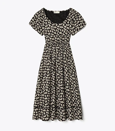 Scoop-Neck Dress