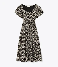 Scoop-Neck Dress