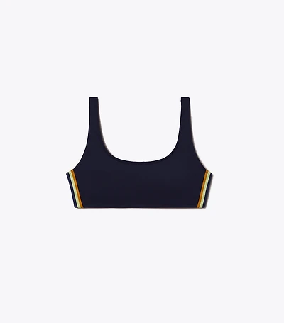 Sculpt Compression Side-Stripe Bra