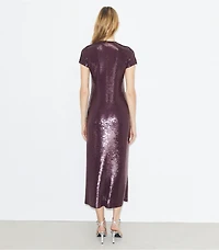 Sequined T-Shirt Dress