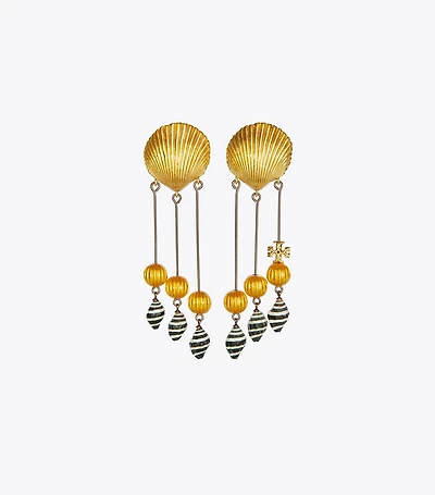 Shell Statement Earring