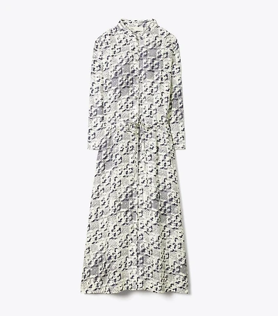 Silk Midi Dress