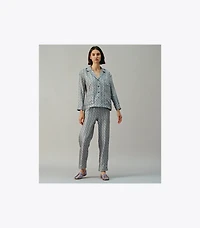 Silk Twill Pajama Set