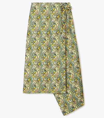 Silk Wrap Skirt