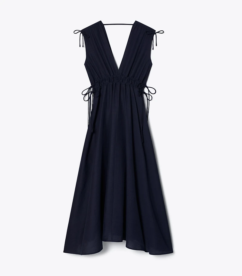 Sleeveless Smocked Dress