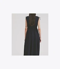 Sleeveless Smocked Dress