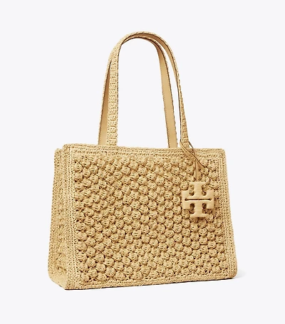 Ella Hand-Crocheted Popcorn Tote