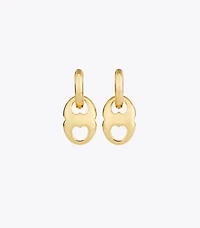 Small Gemini Hoop Earrings