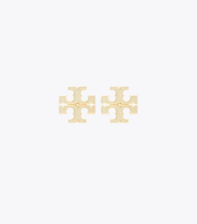 Small Icon Enamel Stud Earrings