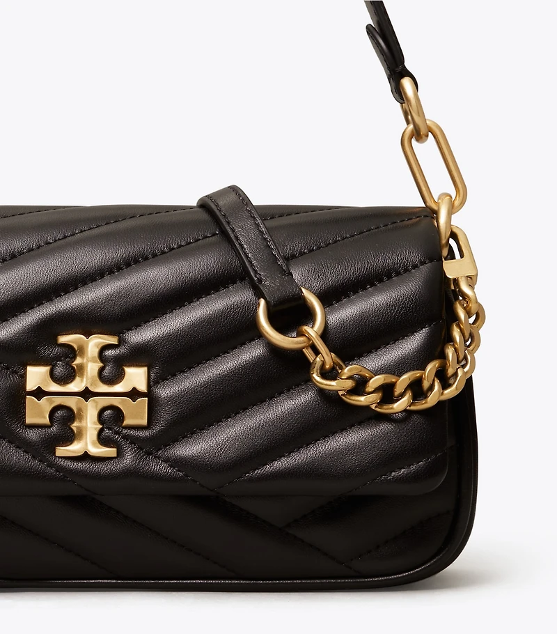 Small Kira Chevron Flap Shoulder Bag