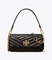 Small Kira Chevron Flap Shoulder Bag