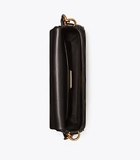 Small Kira Chevron Flap Shoulder Bag