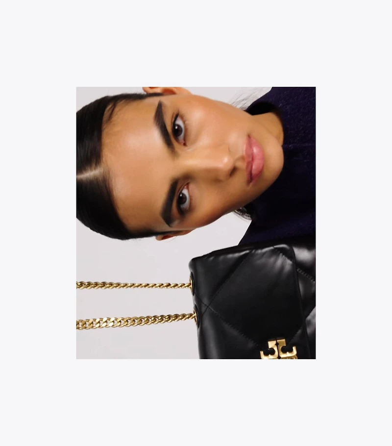 Small Kira Diamond Quilt Shoulder Bag
