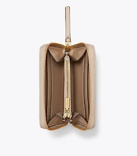 Small Kira Diamond Quilt Zip-Around Wallet