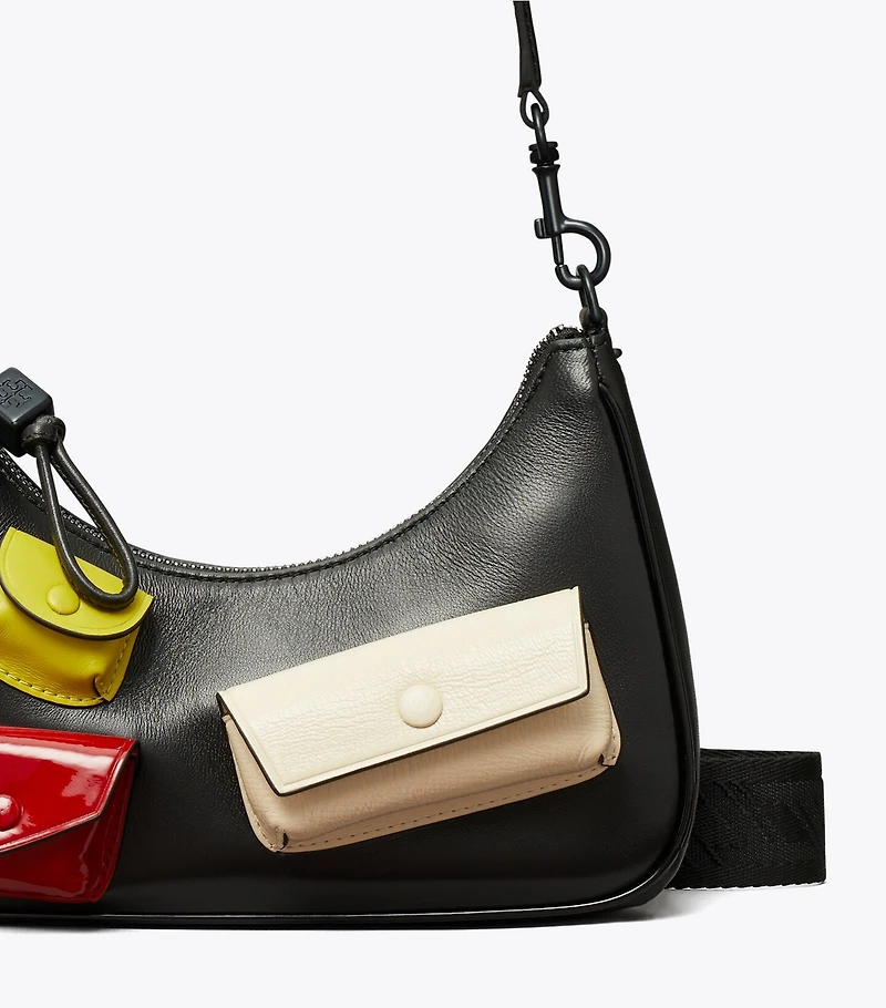 Small Mercer Multi Pocket Shoulder Bag