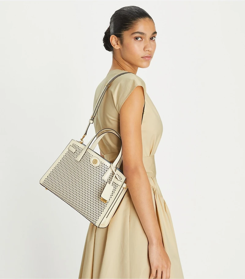 Small Robinson Perforated Satchel