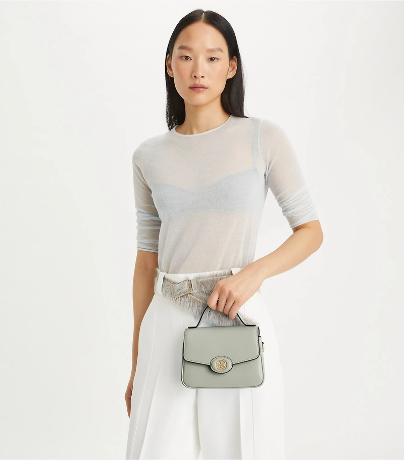 Small Robinson Spazzolato Top-Handle Bag