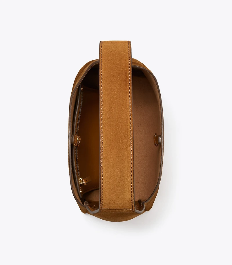 Small Suede Hobo Bag