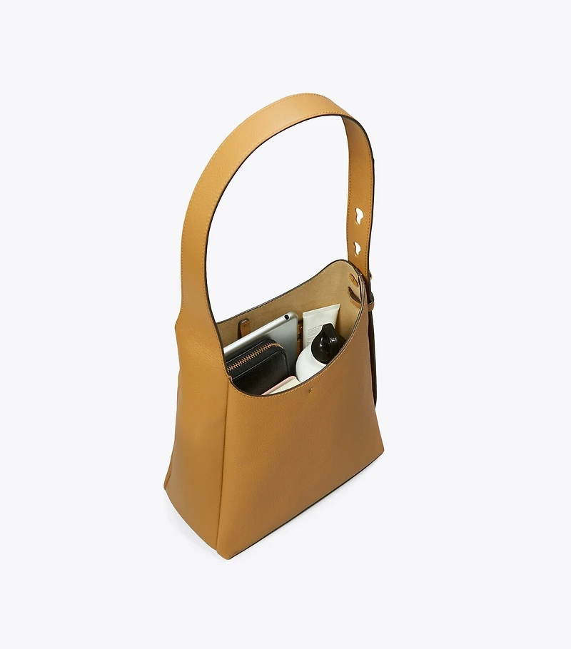 Small Suede Hobo Bag