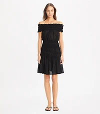 Smocked Cotton Dress