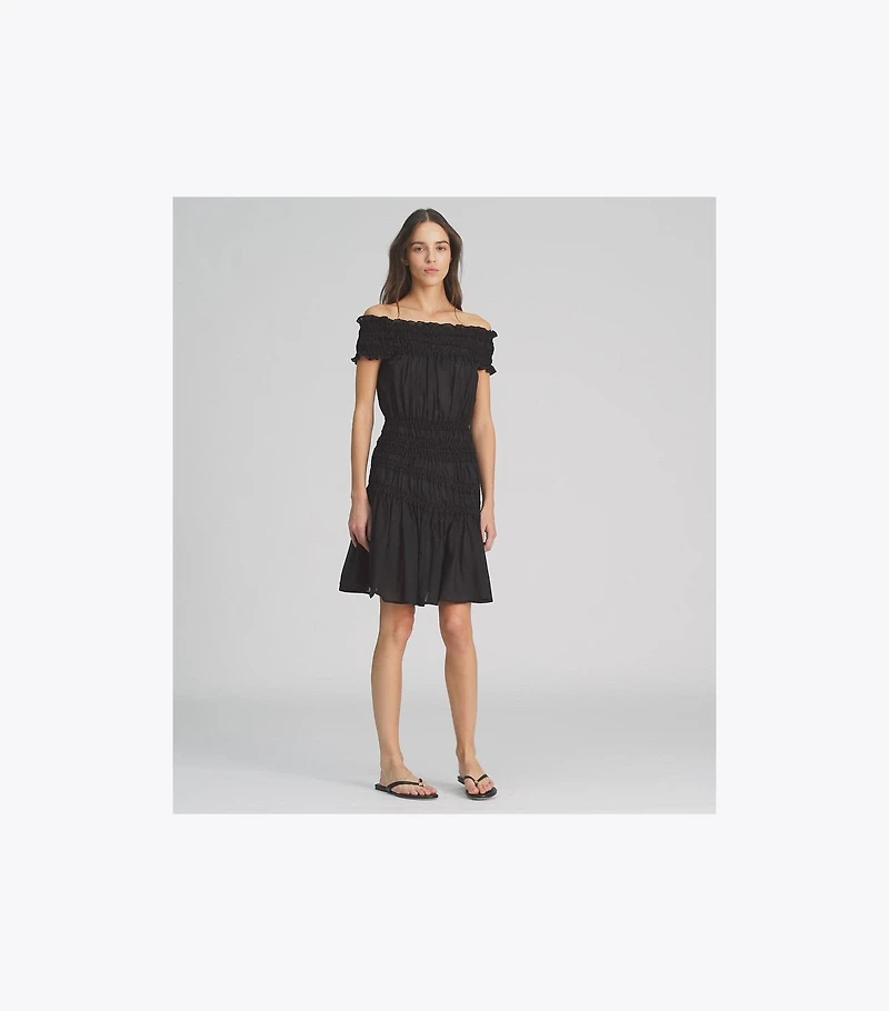 Smocked Cotton Dress