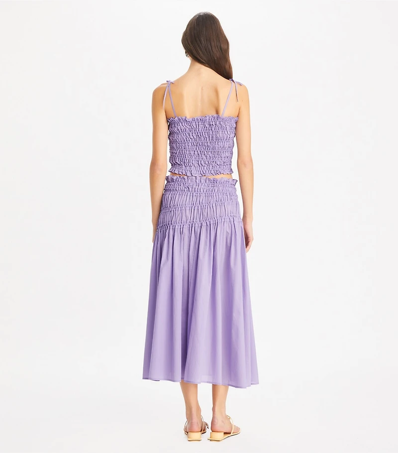 Smocked Cotton Top