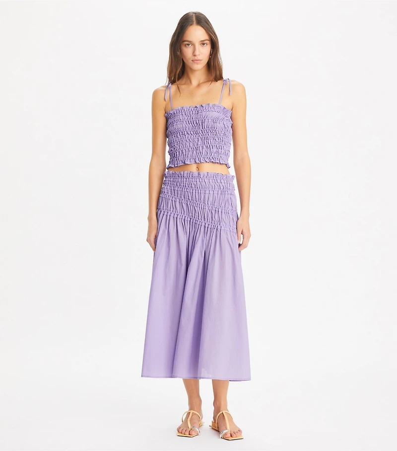 Smocked Cotton Top