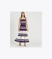 Smocked Midi Dress