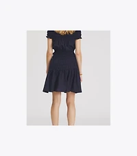 Smocked Viscose Dress