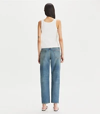 Straight Wide-Leg Jean