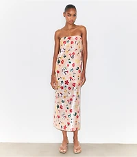 Strapless Sequin Dress
