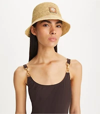 Straw Bucket Hat