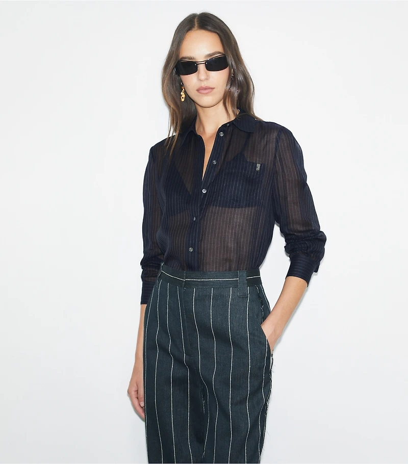 Striped Cotton Shirt