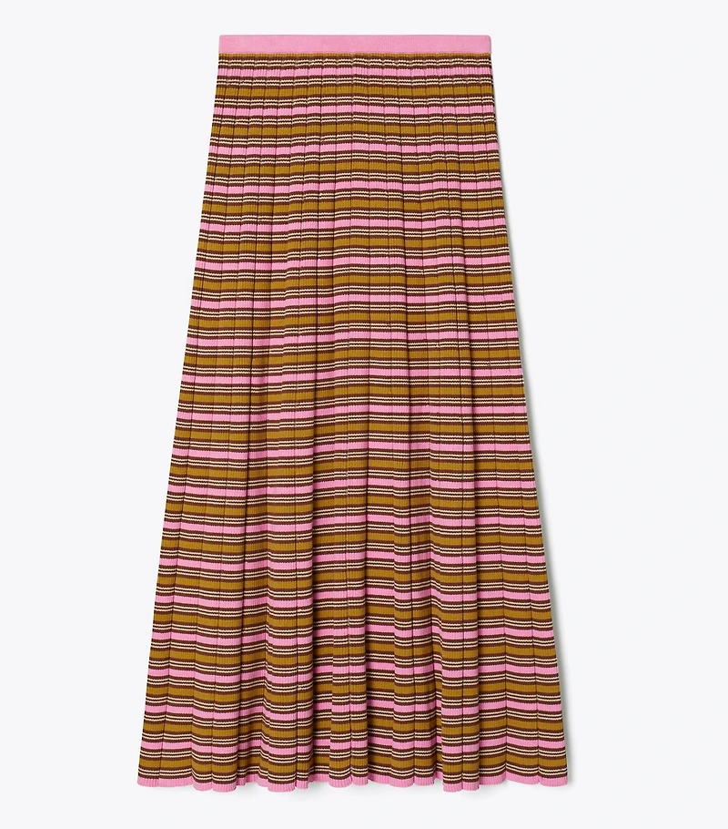 Striped Cotton Skirt