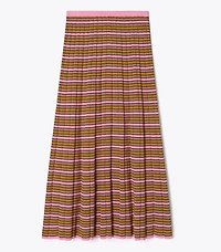 Striped Cotton Skirt